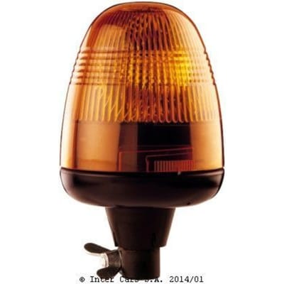 Hella Zwaailicht - halogeen 12V - amber - pijp aansluiting