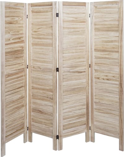 Kamerscherm MCW-G30, privacyscherm, shabby look 170x162cm ~ lichtbruin