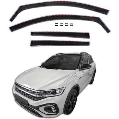 Luchtafweerders - Volkswagen Taigo (sinds 2021) - 4 stuks - Aerodynamisch - Eenvoudige montage