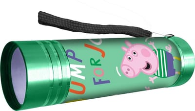 Peppa Pig – LED Zaklamp – Aluminium – Klein Formaat – Assorti – 1 stuks