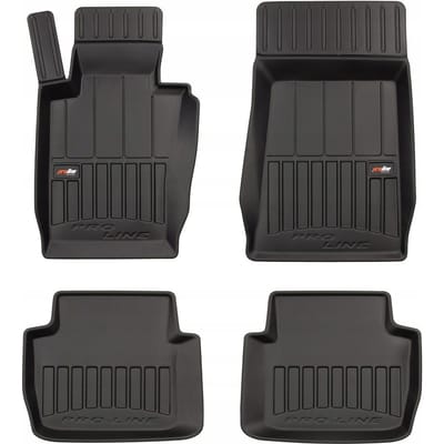 Frogum Proline - Automatten - BMW 3 Serie E46 xDrive 1998-2005 - 3D Kofferbaklook - Hoge Rand - Antislip