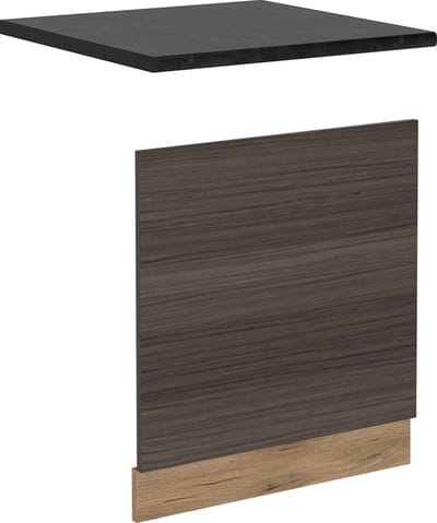 Vicco R-Line Voorpaneel vaatwasser – 60 cm, WB Antraciet Edel grijs