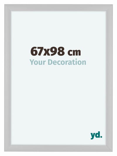 Your Decoration - Fotolijst 67x98 cm - MDF - Wit Hoogglans - Como