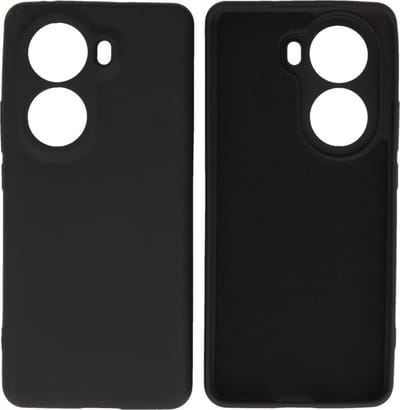 Hoesje Geschikt voor de Oppo Reno 11 - Fashion Backcover Hoesje - Colorful Telefoonhoesje - Zwart
