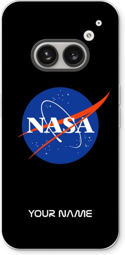 Gepersonaliseerd - Case Company® - Hoesje geschikt voor Nothing Phone (2a) hoesje - NASA - Soft Cover Telefoonhoesje - Bescherming aan alle Kanten en Schermrand
