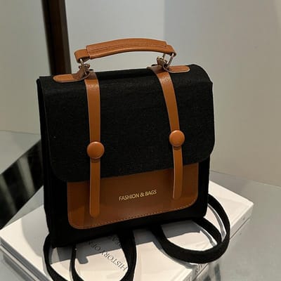 High-end Niche Tas voor Vrouwen Nieuwe Trendy en Modieuze Crossbody Tas voor Vrouwen Ins College Studenten Les Tas black