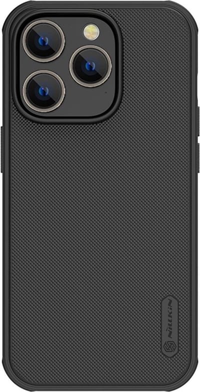 Nillkin Super Frosted Shield Hoesje Geschikt voor Apple iPhone 14 Pro Zwart
