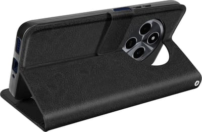 Mayaxess, Portemonneehoesje voor Xiaomi Redmi 14C met sleutelkoord, Zwart