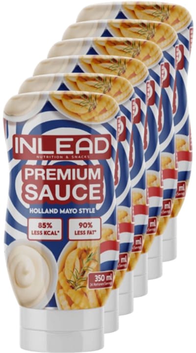 Inlead | Premium Sauce | Holland Mayo Style | 6 stuks | 6 x 350 ml