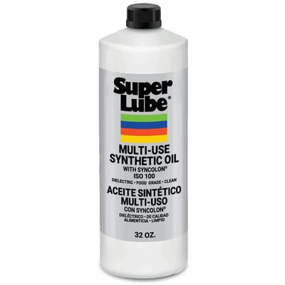 Super Lube Multi-Use Synthetic Oil met PTFE 1 quart (<1 liter) 946 ml.