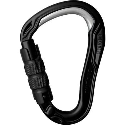 Edelrid Hms Bulletproof Triple Karabijnhaak Zwart