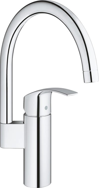 Grohe Eurosmart Keukenmengkraan chroom hoge uitloop