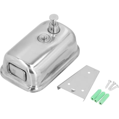 Zeepdispenser Handmatig Wandmontage RVS Douchegel Shampoo Handzeepdispenser 500ml