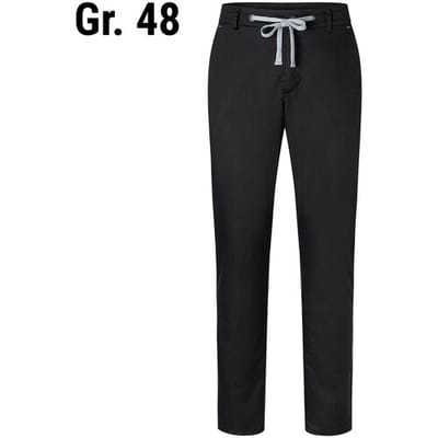 (6 stuks) KARLOWSKY Heren Modern Stretch Chino Broek - Zwart - maat: 48