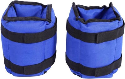 Verstelbare enkelgewichten tot 5 kg - 2 x 25 kg - voor polsen en enkels - wandelen joggen sportschool fitness gymnastiek aerobics .
