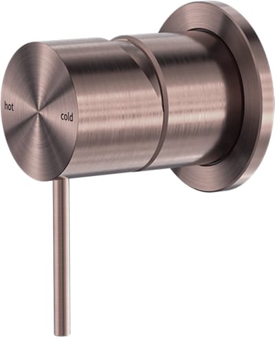 Owen & Finch 1-Gats Inbouw Mengkraan Geborsteld Satijn Brons PVD – Messing