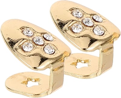 Tanden Grills - Rapper Accessoires - Feestelijke Uitstraling - Uniek Design - 2 Stuks - Zilver
