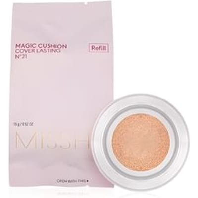 MISSHA - Magic Cushion Cover Lasting Refill Only - 2 Colors #23 Medium Beige