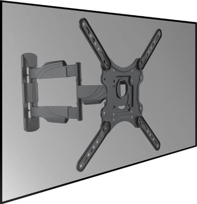 Cavus – WME102L (extra long) Full Motion TV Muurbeugel – Voor TV’s van 23 t/m 55 inch – Draaibaar & Kantelbaar – Max. 35 kg – VESA 100x100 t/m 400x400