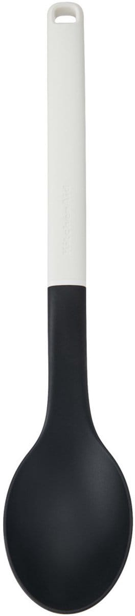 Kooklepel/Serveerlepel, 34 cm, Kunststof/Nylon, Wit - KitchenAid