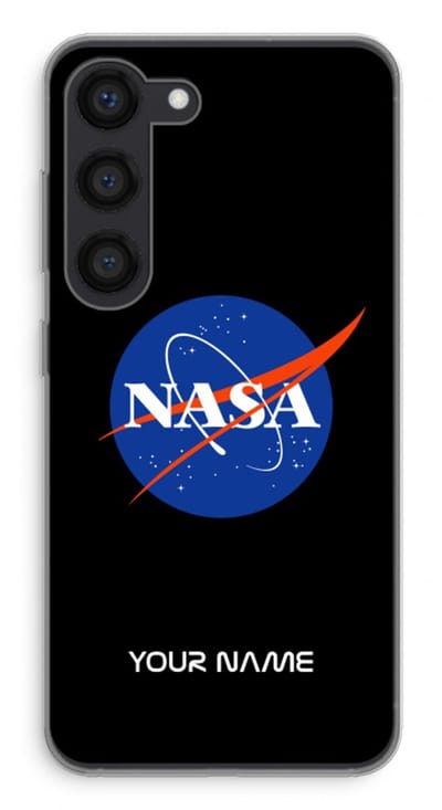Gepersonaliseerd - Case Company® - Hoesje geschikt voor Samsung Galaxy S23 hoesje - NASA - Soft Cover Telefoonhoesje - Bescherming aan alle Kanten en Schermrand