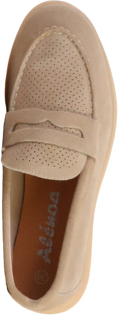 Alénoa leren mocassin
