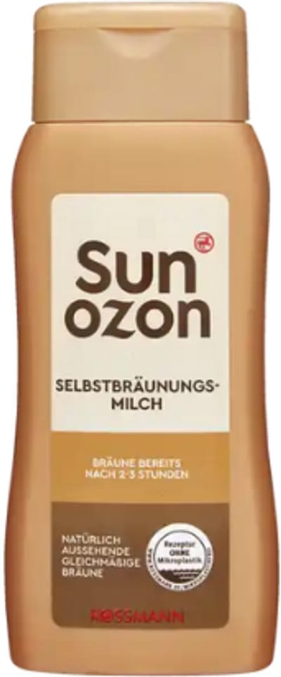 Sunozon Zelfbruiner - Bodymelk Zelfbruiner - 200 ml | Natuurlijk Ogende - Egale Bruining