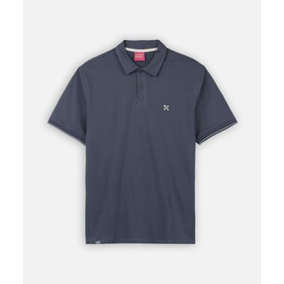 Polo Shirt Korte Mouw Oxbow Effen jersey polo met korte mouwen TIMELESS