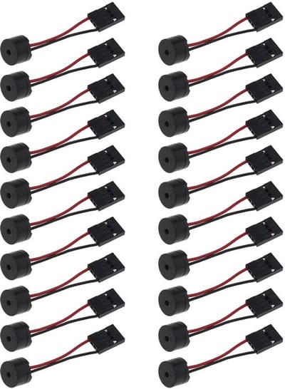 Allecto - 20 x Bip-code Interne Luidspreker - 4-pins Connector