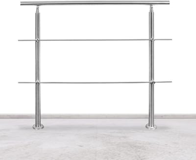 Roestvrijstalen Leuning voor Trappen en Balkons - 80 cm - Binnen en Buiten