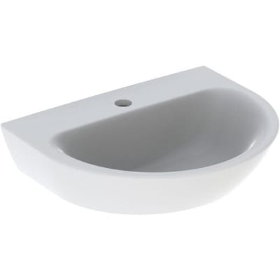 Geberit Renova hand wash basin 50 x 40 cm with tap hole without overflow 500.498.01.1