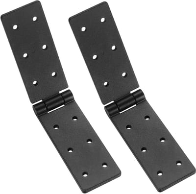 Zwarte Deurscharnieren - Set van 2 - Duurzame en Krasbestendige Meubelscharnieren voor Houten Deuren en Meubels