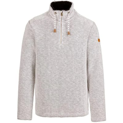 Trespass Heren Kilda Sweater Top (Gebroken wit)