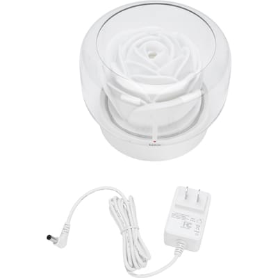 Essentiële Olie Diffuser Luchtbevochtiger Stille Bloem Aromatherapie Diffuser met 7 Kleuren Nachtlampje voor