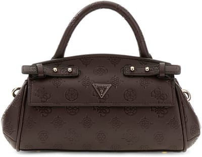 Guess Diana Crossbodytas Kleine Dames - Imitatieleer - Licht Blauwe Logo