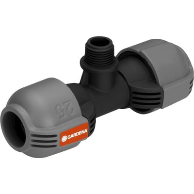 GARDENA Sprinklersysteem - T-stuk 25mm x 1/2" buitendraad