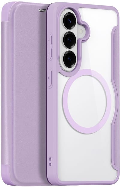 DUX DUCIS Folio Magnetische Case Voor Samsung Galaxy S26 Ultra, S26 Plus S25 ultra S25 Rand Met Portemonnee Kaarthouder MagSafe Cover