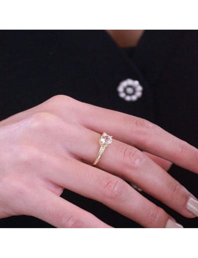 Elise ring - Oostenrijks kristal