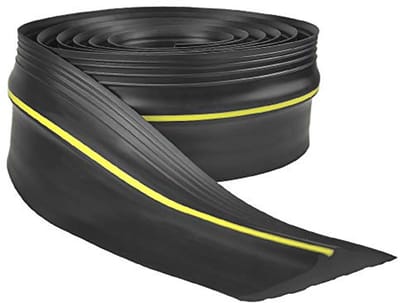 Drempelafdichting voor Garagedeur 6 m - Universele, Koudebestendige Rubber afdichting