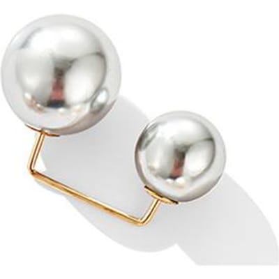 Nieuwe Damesmode Broche Parel Strass Spelden Trui Jas Zirkoon Reversspeld Sieraden Accessoires Cadeau Broches Voor Vrouwen white