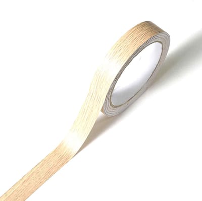 Mmgoqqt 1-Stuk 18mm10m Houtafwerking - Zelfklevende Eikenfineer Kantenband - Naturel - 18mm10m - Duurzaam En Eenvoudig Te Gebruiken