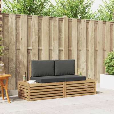 vidaXL - Sofa-Sets - 3 - Stuk - 182,5 - x - 63 - x - 73 - cm