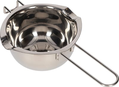 Smeltpan RVS - Au Bain Marie pan - Chocolade Smelten - Voor Chocoladefondue - Voor Chocoladesaus - Zilver - Metaal - Smelten