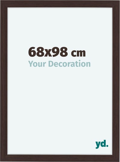 Your Decoration - Fotolijst 68x98 cm - MDF - Eiken Donker - Como