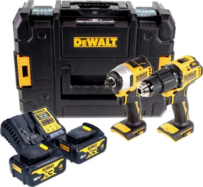 DeWALT DCK2062M2T Accu combiset 2-delig (DCD709 + DCF809) 18V XR 4.0Ah in TSTAK