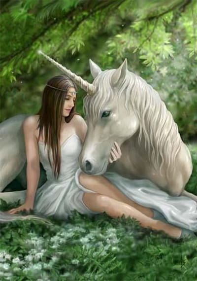 Anne Stokes Wenskaart Pure Heart