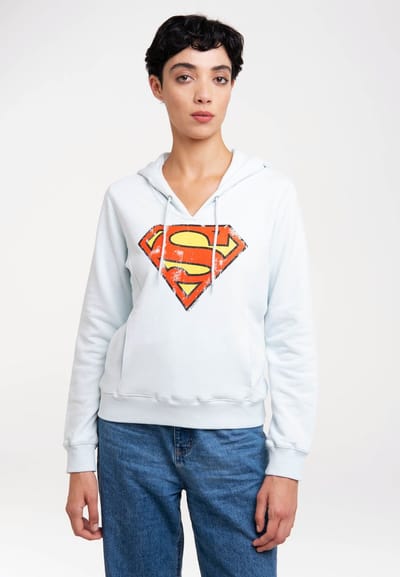 Logoshirt Kapuzensweatshirt DC Comics - Superman