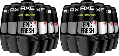 Axe Epic Fresh Deodorant Roller - 12 x 50 ml - Voordeelverpakking