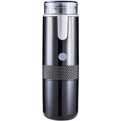 Draagbaar Koffiezetapparaat 160ML 2W Volautomatisch Draadloos Mini Elektrisch Koffiezetapparaat voor Kantoor black