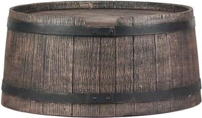 Kunststof standaard Houtnerf Regenton 240 l.